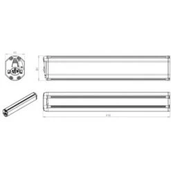 Batterie VAE Sur Cadre Compatible Bosch PowerPack 36V -Vélo Accessoires Rabais batterie vae sur cadre compatible bosch powerpack 36v full 3