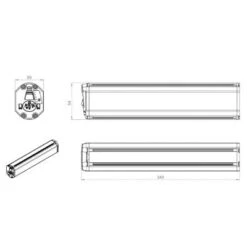 Batterie VAE Sur Cadre Compatible Bosch PowerPack 36V -Vélo Accessoires Rabais batterie vae sur cadre compatible bosch powerpack 36v full 4