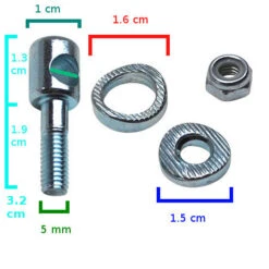 Boulon Guillotine Pour Porte Patin Vélo 9 Boulon Guillotine Pour Porte Patin Vélo -Vélo Accessoires Rabais boulon guillotine pour porte patin velo full 4