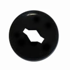 Point Cache Pour Axe De Pédalier Vélo Noir