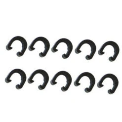 XLC Clips De Fixation Pour Gaine Et Durite Vélo - Par 10