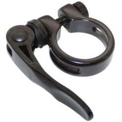 Collier De Selle Vélo Noir à Blocage Rapide
