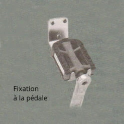 Crochet Mural Pour Vélo Fixation à La Pédale - Point -Vélo Accessoires Rabais crochet mural pour velo fixation a la pedale point full 3