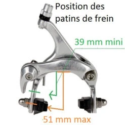 Etriers De Frein De Vélo De Course Caliper Avant Et Arrière -Vélo Accessoires Rabais etriers de frein de velo de course caliper avant et arriere full 3