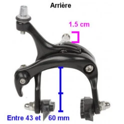 Etriers De Frein Vélo De Route Hauteur 43 à 60 Mm Caliper -Vélo Accessoires Rabais etriers de frein velo de route hauteur 43 a 60 mm caliper full 3
