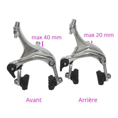 Etriers De Frein Vélo De Route Performance Miche - Argent 6 Etriers De Frein Vélo De Route Performance Miche - Argent – Image 4