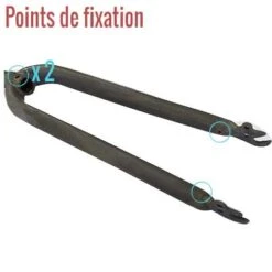 Fourche Pour Cadre De Vélo 700 C -Vélo Accessoires Rabais fourche pour cadre de velo 700 c full 3