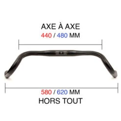 Cintre Vélo Gravel Ergotec 31,8 Mm Noir -Vélo Accessoires Rabais gravel