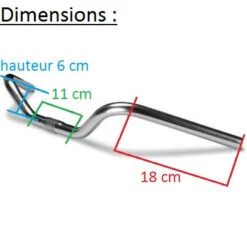 Oxford Guidon De Vélo Vintage North Road Chromé -Vélo Accessoires Rabais guidon de velo vintage north road chrome full 3