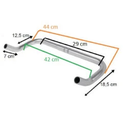 Messingschlager Guidon Vélo Corne De Vache -Vélo Accessoires Rabais guidon velo corne de vache full 3