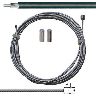 Promax Kit Câble Et Gaine De Dérailleur Pour Vélo 3 Promax Kit Câble Et Gaine De Dérailleur Pour Vélo