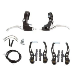 Kit Complet De Freinage V-Brake Avant Et Arrière Pour Vélo