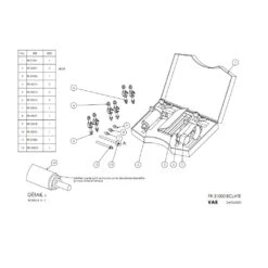 Kit De Purge Pour Freins Hydrauliques Liquide DOT/Minéral VAR 7 Kit De Purge Pour Freins Hydrauliques Liquide DOT/Minéral VAR -Vélo Accessoires Rabais lecyclo Kit de purge de frein a disque vue eclatee