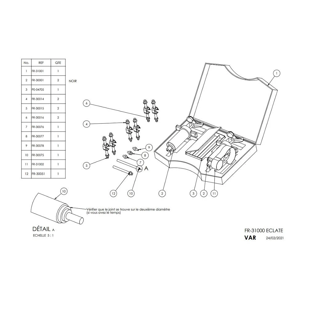 Kit De Purge Pour Freins Hydrauliques Liquide DOT/Minéral VAR 5 Kit De Purge Pour Freins Hydrauliques Liquide DOT/Minéral VAR – Image 3