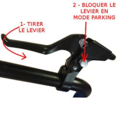 Levier De Frein Vélo Avec Système De Blocage Parking -Vélo Accessoires Rabais levier de frein velo avec systeme de blocage parking full 6