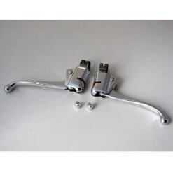 Leviers De Frein Vintage De Vélo DC135 Dia-Compe Couleur Argent -Vélo Accessoires Rabais leviers de frein vintage de velo dc135 dia compe full 3