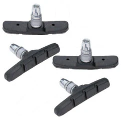 Point Lot 4 Patins De Frein Vélo V-Brake Pour Avant Et Arrière 70 Mm
