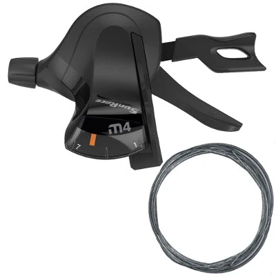 Manette Dérailleur Arrière Sunrace M4 Pour 7 Vitesses 3 Manette Dérailleur Arrière Sunrace M4 Pour 7 Vitesses
