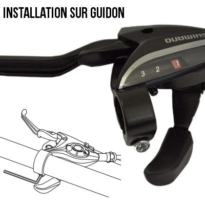 Manette Frein Et Dérailleur Vélo 8 Vitesses Shimano 7 Manette Frein Et Dérailleur Vélo 8 Vitesses Shimano – Image 5