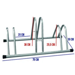 Parking Pour Vélos Haut Bas - 3 Places -Vélo Accessoires Rabais parking pour velos haut bas 3 places full 3