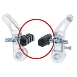 Patins Cantilever 60 Mm Pour Frein Vélo - La Paire 9 Patins Cantilever 60 Mm Pour Frein Vélo - La Paire -Vélo Accessoires Rabais patins cantilever 60 mm pour frein velo la paire full 4