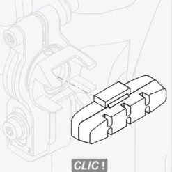 Promax Patins Pour Freins Hydrauliques Magura HS11/HS33 Revêtement Noir -Vélo Accessoires Rabais patins pour freins hydrauliques magura hs11 hs33 revetement noir full 4