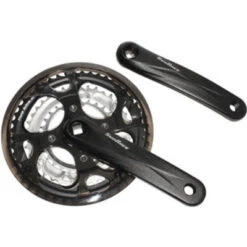 SUNRACE Pédalier 7/8 Vitesses Triple Plateaux 28/38/48 Dents