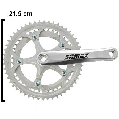 Oxford Pédalier Double 7/8 Vitesses Pour Vélo De Route 42/52 Dents 4 Oxford Pédalier Double 7/8 Vitesses Pour Vélo De Route 42/52 Dents – Image 2