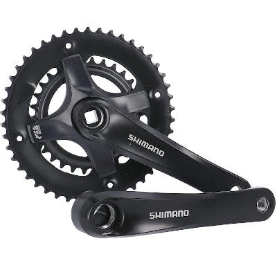 Pédalier Double Plateaux Vélo 7/8V 30/46 Dents Tourney Shimano 3 Pédalier Double Plateaux Vélo 7/8V 30/46 Dents Tourney Shimano