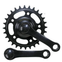 Messingschlager Pédalier Mono Plateau Pour Vélo Enfant De 12 Pouces