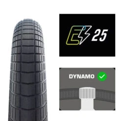 Pneu Vélo Schwalbe Big Apple 16 X 2.00 -Vélo Accessoires Rabais pneu velo schwalbe big apple 16 x 2 00 full 3