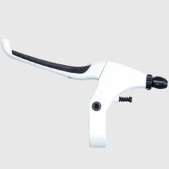 Point Poignée De Frein De Vélo Confort Blanche