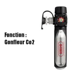 Barbieri Pompe Vélo Double Gonflage : CO2 Et Manuelle Avec Manomètre -Vélo Accessoires Rabais pompe velo double gonflage co2 et manuelle avec manometre full 3