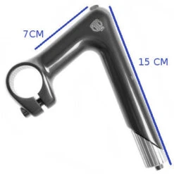 Potence Plongeur Noire Pour Vélo De Course Lil Quill BLB 80mm -Vélo Accessoires Rabais potence plongeur noire pour velo de course lil quill blb 80mm full 4