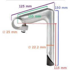 Potence Plongeur Vélo De Route Et Fixie -Vélo Accessoires Rabais potence plongeur velo de route et fixie full 2