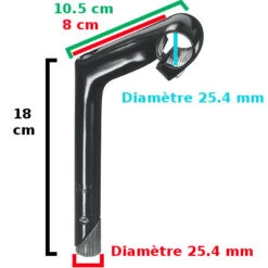 Potence Plongeur Vintage Tube 25.4 Vélo Vintage Eagle Ergotec -Vélo Accessoires Rabais potence plongeur vintage tube 25 4 velo vintage eagle ergotec full 3
