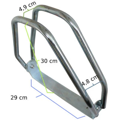 Range Vélo Mural Orientable 7 Range Vélo Mural Orientable – Image 5