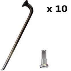 Rayons Vélo épais 2,3 Mm - Par 10