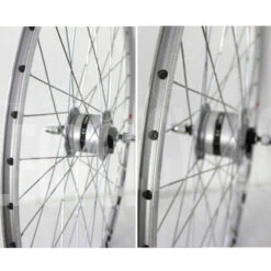Roue Avant 700 Vélo De Route Moyeu Dynamo à écrou -Vélo Accessoires Rabais roue avant 700 velo de route moyeu dynamo a ecrou full 4
