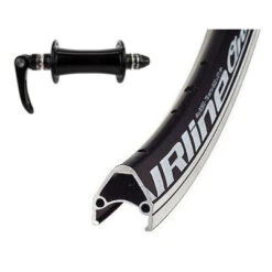 Roue Avant Noire Vélo 28 Pouces Airline Rodi -Vélo Accessoires Rabais roue avant noire velo 28 pouces airline rodi full 4