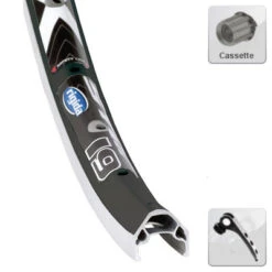 Roue Vélo Arrière 28 Pouces à Cassette 8 à 10 Vitesses Rigida