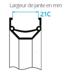 Roue Vélo Avant 26 Pouces Simple Paroi Axe à écrous -Vélo Accessoires Rabais roue velo avant 26 pouces simple paroi axe a ecrous full 4