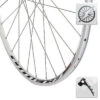 Roue Vélo Course De 700 Avec Dynamo Dans Moyeu à Serrage Rapide -Vélo Accessoires Rabais roue velo course de 700 avec dynamo dans moyeu a serrage rapide full