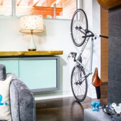 Support Au Mur Design Pour Vélo Hornit Clug Hybrid Noir Et Blanc -Vélo Accessoires Rabais support au mur design pour velo hornit clug hybrid noir et blanc full 5