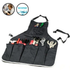 Tablier D'atelier à Poches Pour Réparations Vélo Bike Hand -Vélo Accessoires Rabais tablier d atelier a poches pour reparations velo bike hand full 3