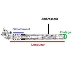 Zoom Tige De Selle De Vélo Suspendue 25,4 Mm -Vélo Accessoires Rabais tige de selle de velo suspendue 25 4 mm full 3