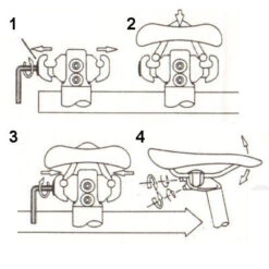 Tige De Selle Vélo 27.2 Suspendue Avec élastomère PM 1000 -Vélo Accessoires Rabais tige de selle velo 27 2 suspendue avec elastomere pm 1000 full 4
