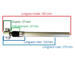 Tige De Selle Vélo 27.2 Suspendue Avec élastomère PM 1000 -Vélo Accessoires Rabais tige de selle velo 27 2 suspendue avec elastomere pm 1000 full 5