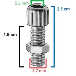 Point Vis De Réglage De Cable De Frein De Vélo 9 Point Vis De Réglage De Cable De Frein De Vélo -Vélo Accessoires Rabais vis de reglage de cable de frein de velo full 4