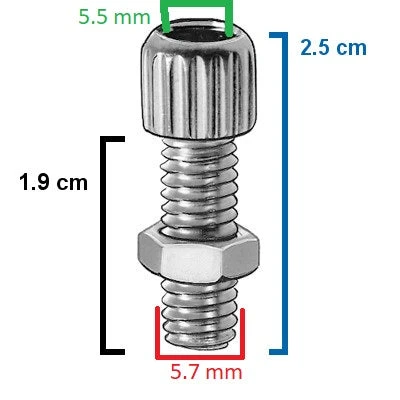 Point Vis De Réglage De Cable De Frein De Vélo 6 Point Vis De Réglage De Cable De Frein De Vélo – Image 4
